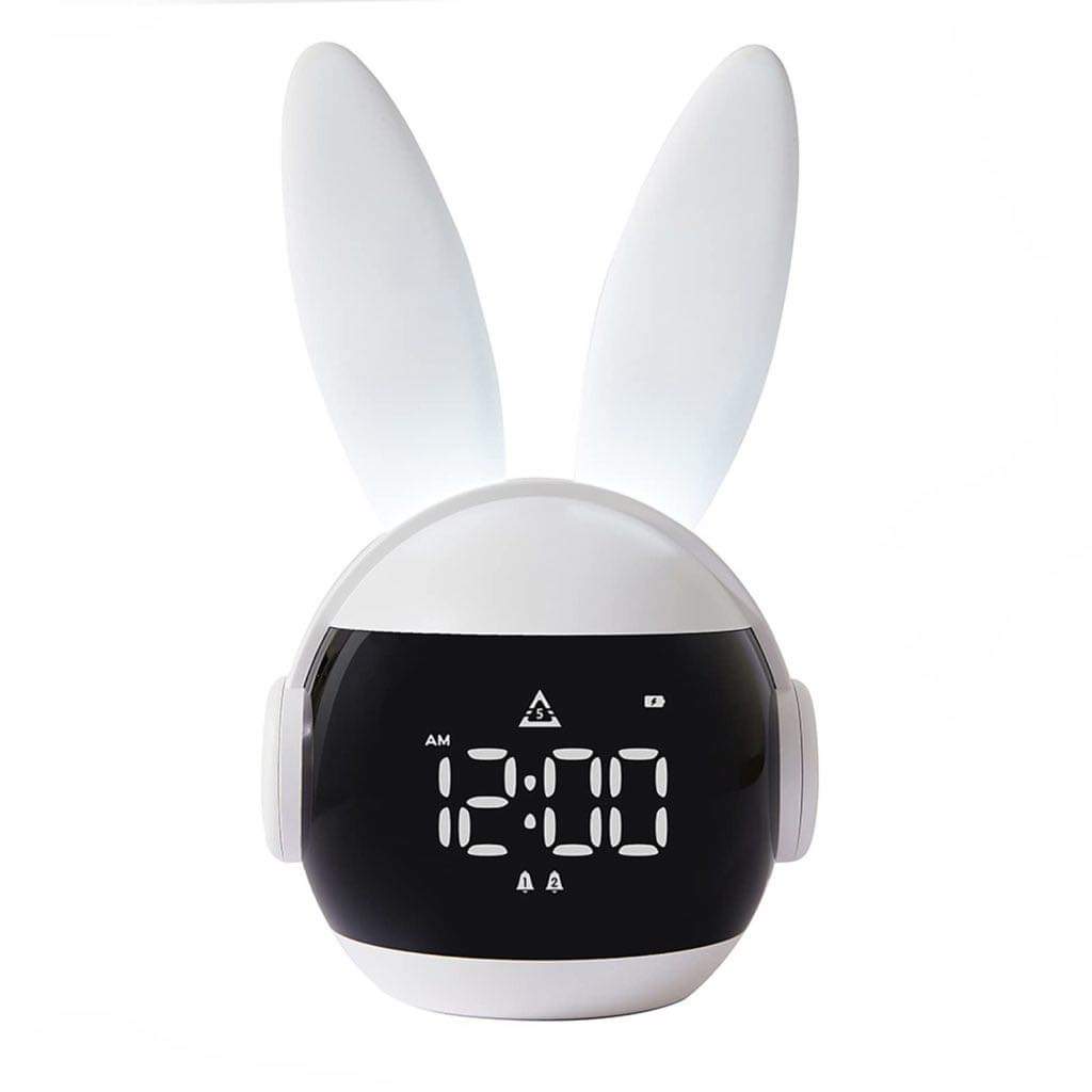 Bunny Alarm Clock, Rabbit Alarm Clock For Girls And Boys, Cute Alarm Clock With Ringtones, Rechargeable Snoozing Night Light Clock Bunny Alarm Clock, Rabbit Alarm Clock For Girls And Boys, Cute Alarm Clock With Ringtones, Rechargeable Snoozing Night Light Clock
